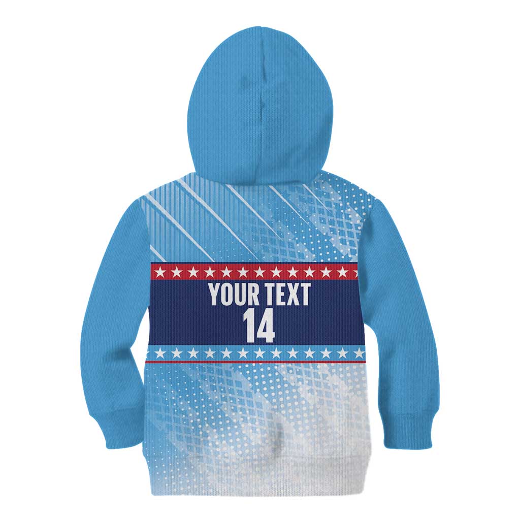 Custom United States Tennis Kid Hoodie 2025 Go USA - Wonder Print Shop