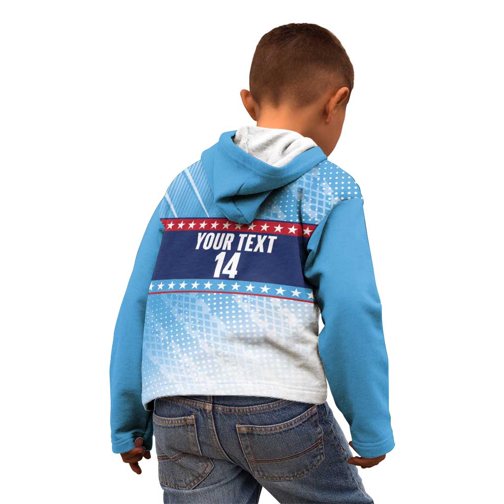 Custom United States Tennis Kid Hoodie 2025 Go USA - Wonder Print Shop