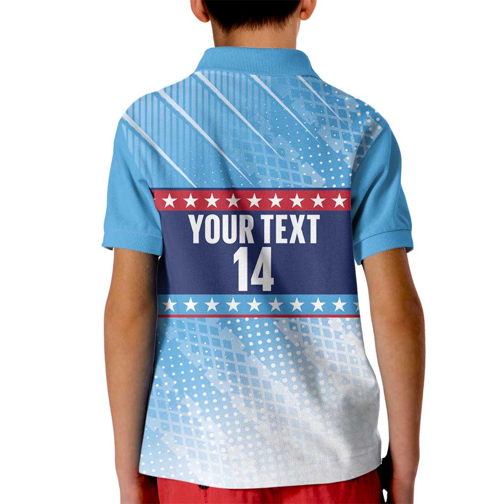 Custom United States Tennis Kid Polo Shirt 2025 Go USA - Wonder Print Shop