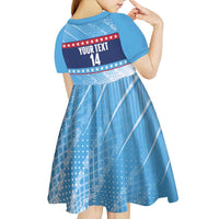 Custom United States Tennis Kid Short Sleeve Dress 2025 Go USA - Wonder Print Shop