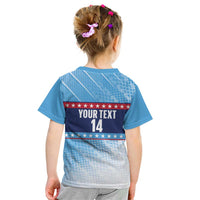 Custom United States Tennis Kid T Shirt 2025 Go USA - Wonder Print Shop