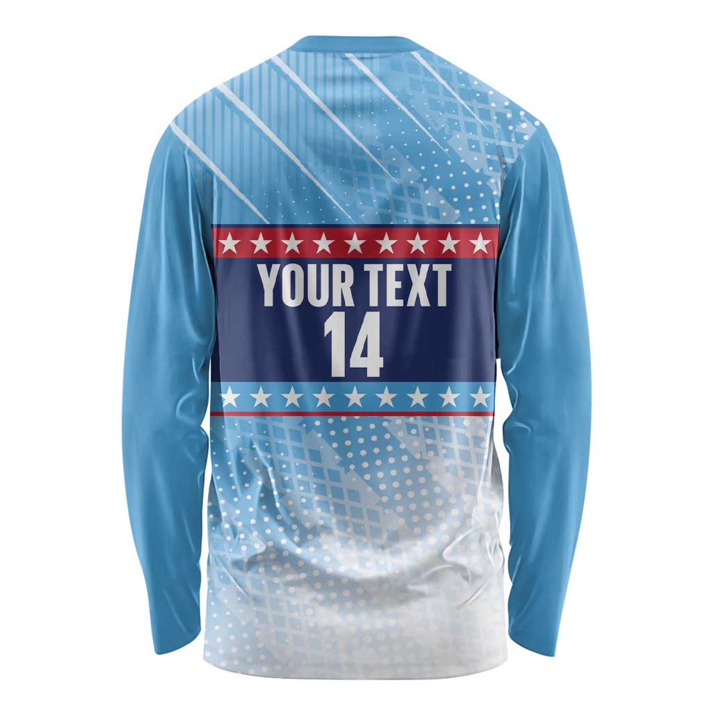 Custom United States Tennis Long Sleeve Shirt 2025 Go USA - Wonder Print Shop