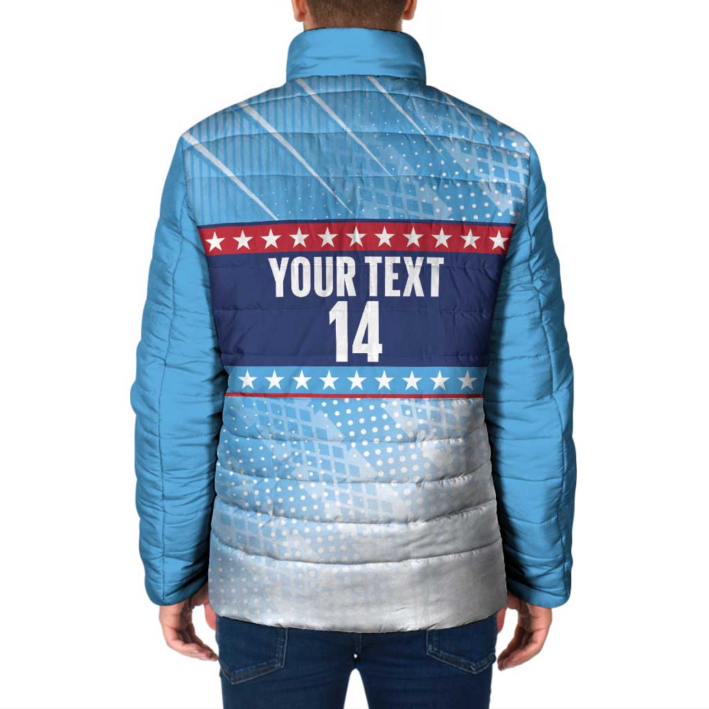 Custom United States Tennis Padded Jacket 2025 Go USA - Wonder Print Shop