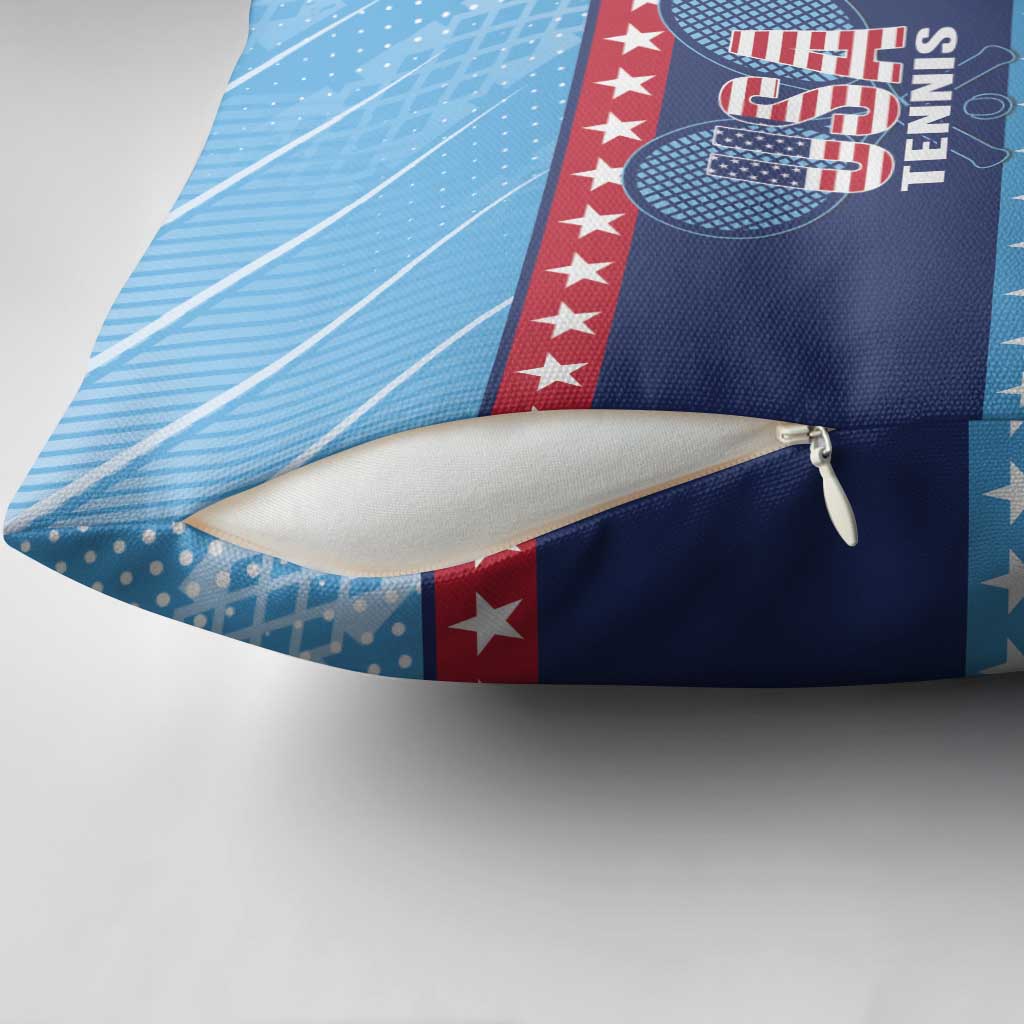 Custom United States Tennis Pillow Cover 2025 Go USA - Wonder Print Shop