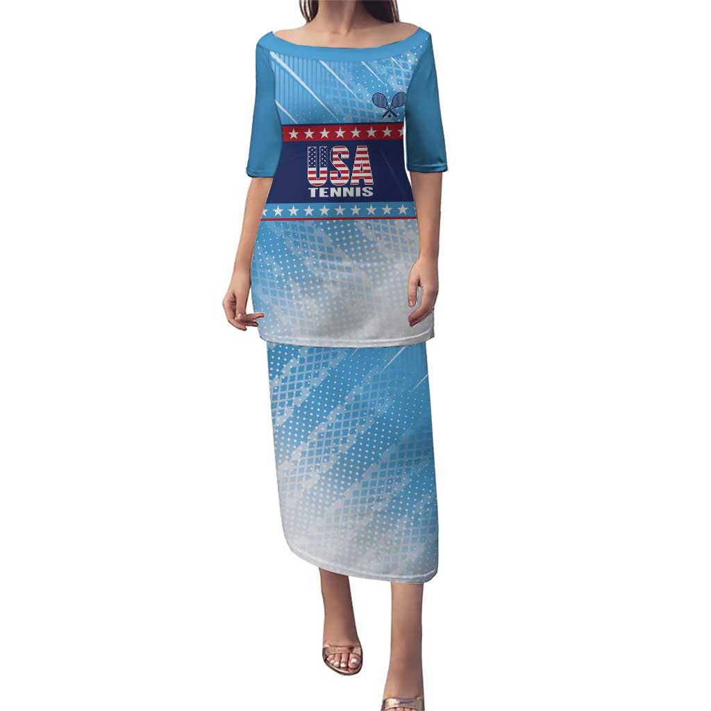 Custom United States Tennis Puletasi 2025 Go USA - Wonder Print Shop