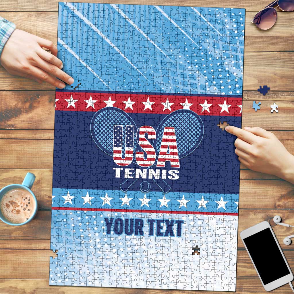 Custom United States Tennis Puzzle 2025 Go USA - Wonder Print Shop