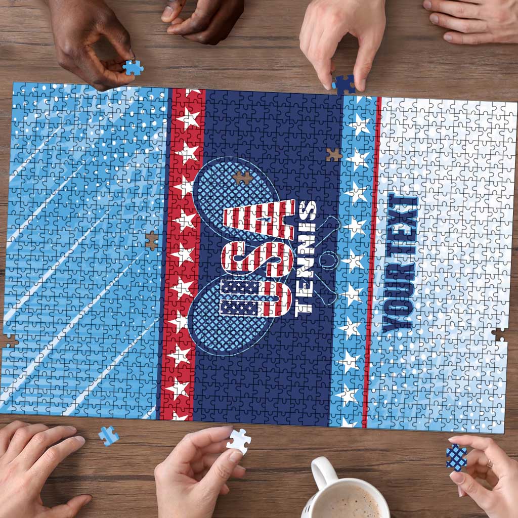 Custom United States Tennis Puzzle 2025 Go USA - Wonder Print Shop