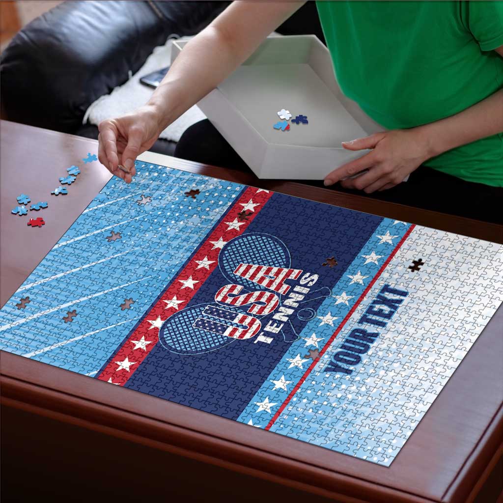 Custom United States Tennis Puzzle 2025 Go USA - Wonder Print Shop
