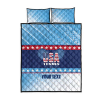 Custom United States Tennis Quilt Bed Set 2025 Go USA - Wonder Print Shop