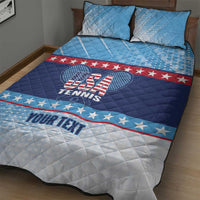 Custom United States Tennis Quilt Bed Set 2025 Go USA - Wonder Print Shop