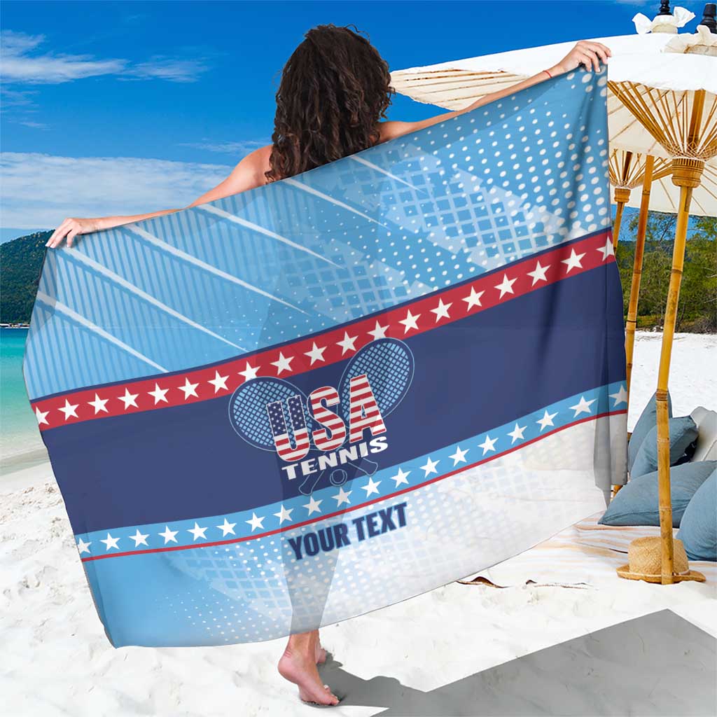 Custom United States Tennis Sarong 2025 Go USA - Wonder Print Shop