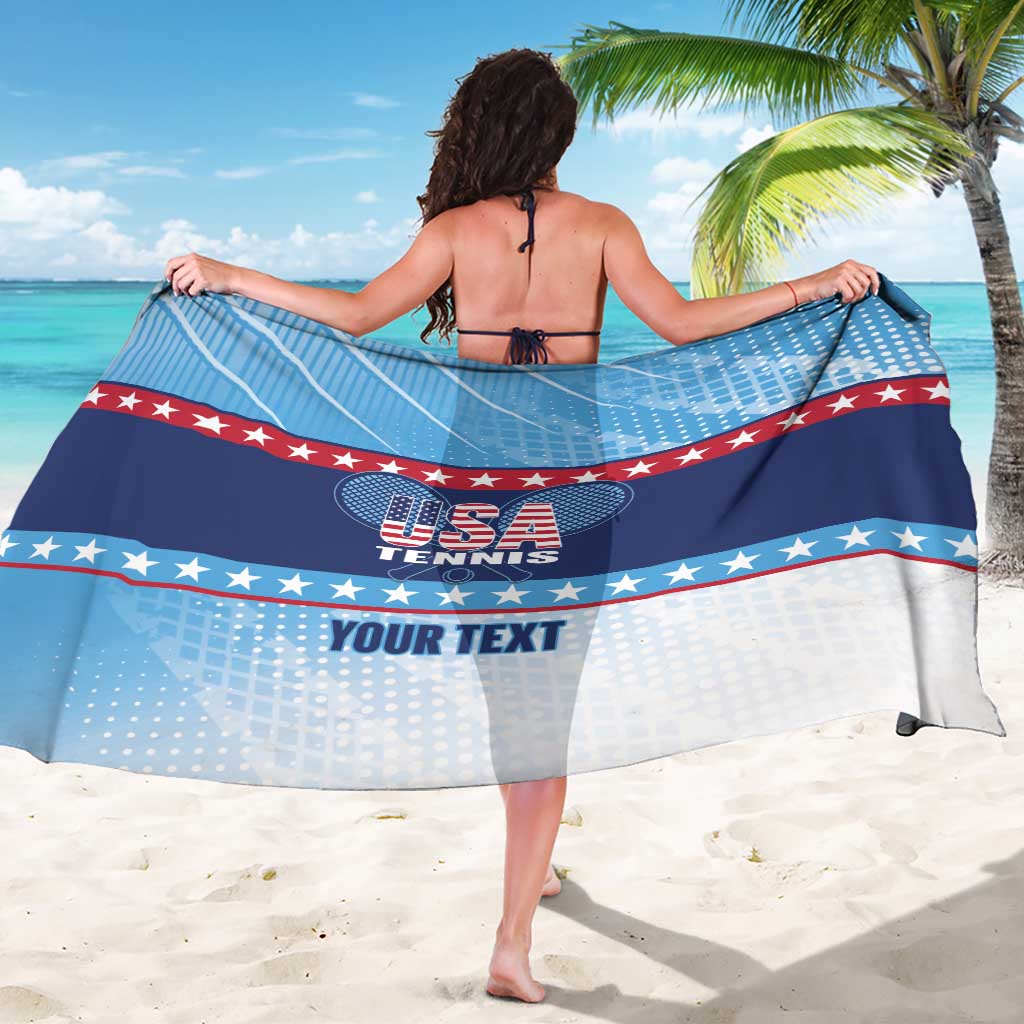 Custom United States Tennis Sarong 2025 Go USA - Wonder Print Shop