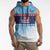Custom United States Tennis Sleeveless Hoodie 2025 Go USA - Wonder Print Shop