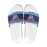 Custom United States Tennis Slide Sandals 2025 Go USA - Wonder Print Shop