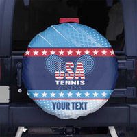 Custom United States Tennis Spare Tire Cover 2025 Go USA - Wonder Print Shop