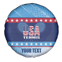 Custom United States Tennis Spare Tire Cover 2025 Go USA - Wonder Print Shop