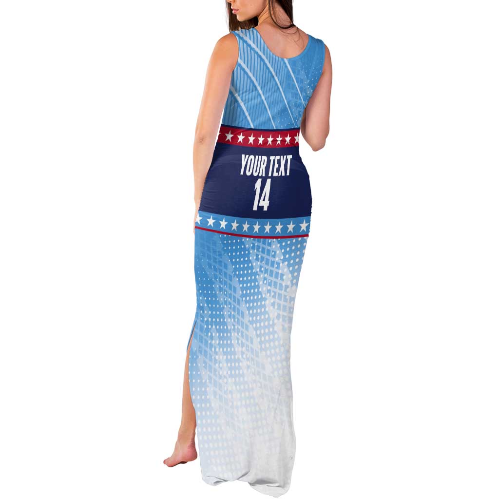 Custom United States Tennis Tank Maxi Dress 2025 Go USA - Wonder Print Shop