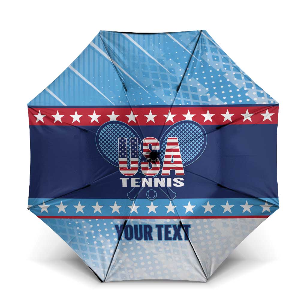 Custom United States Tennis Umbrella 2025 Go USA - Wonder Print Shop