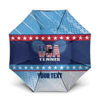 Custom United States Tennis Umbrella 2025 Go USA - Wonder Print Shop