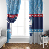 Custom United States Tennis Window Curtain 2025 Go USA - Wonder Print Shop