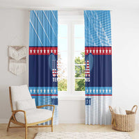 Custom United States Tennis Window Curtain 2025 Go USA - Wonder Print Shop