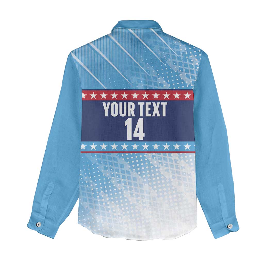 Custom United States Tennis Women Casual Shirt 2025 Go USA - Wonder Print Shop