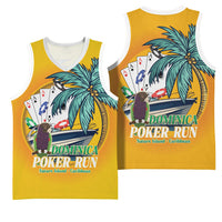 Poker Run Dominica 2026 Basketball Jersey Nature Island Of Caribbean