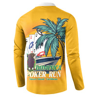 Poker Run Dominica 2026 Button Sweatshirt Nature Island Of Caribbean