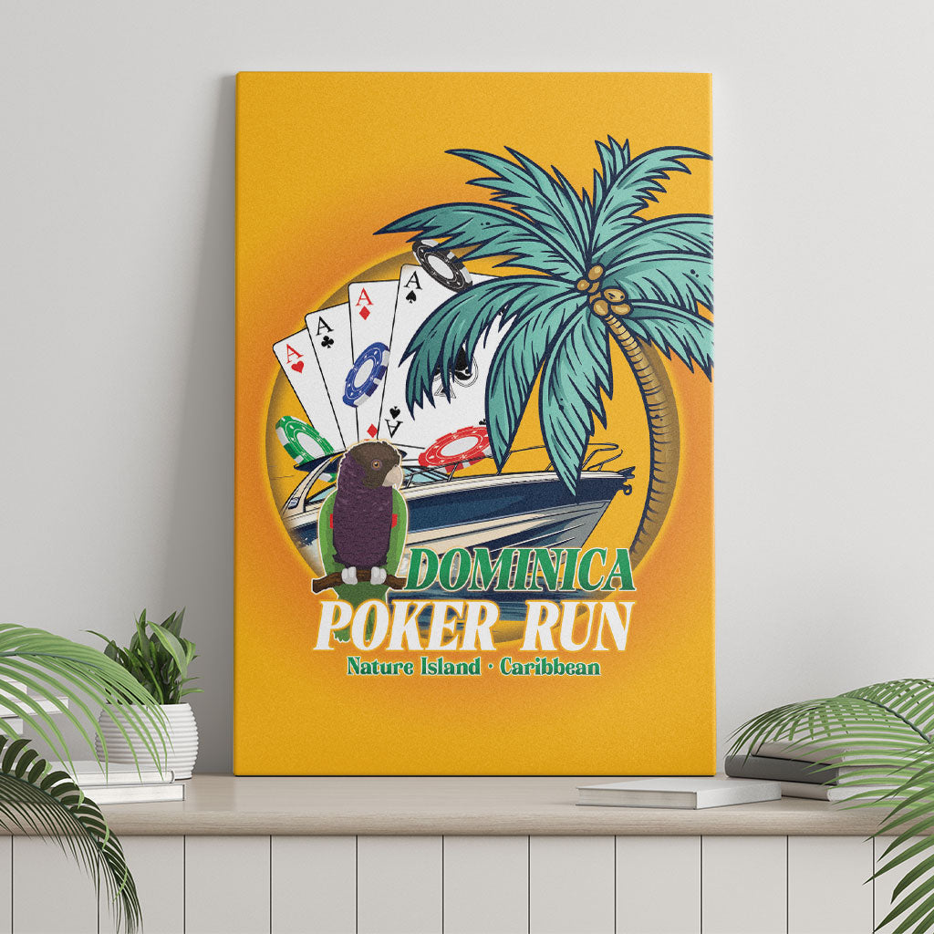 Poker Run Dominica 2026 Canvas Wall Art Nature Island Of Caribbean