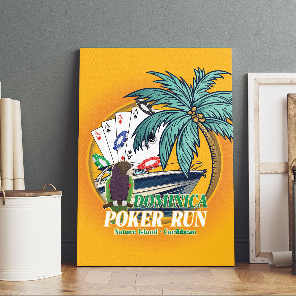 Poker Run Dominica 2026 Canvas Wall Art Nature Island Of Caribbean