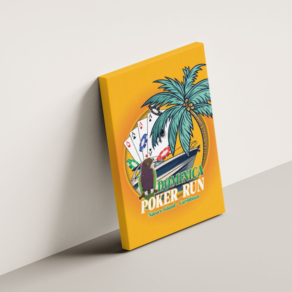 Poker Run Dominica 2026 Canvas Wall Art Nature Island Of Caribbean