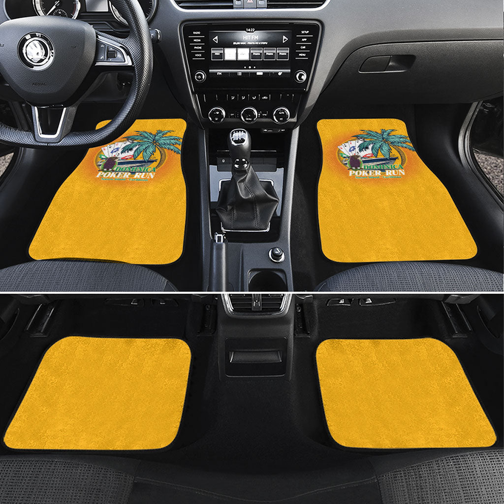 Poker Run Dominica 2026 Car Mats Nature Island Of Caribbean