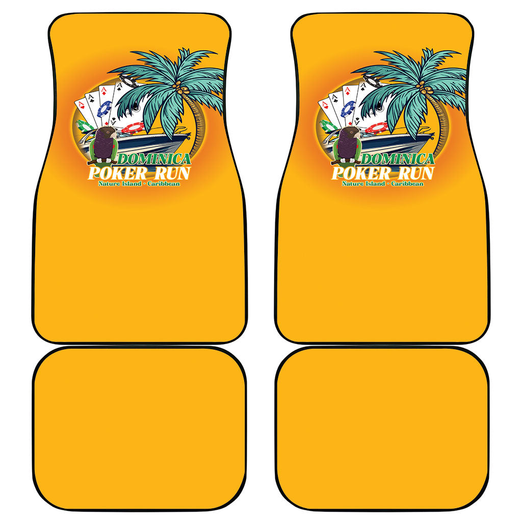 Poker Run Dominica 2026 Car Mats Nature Island Of Caribbean