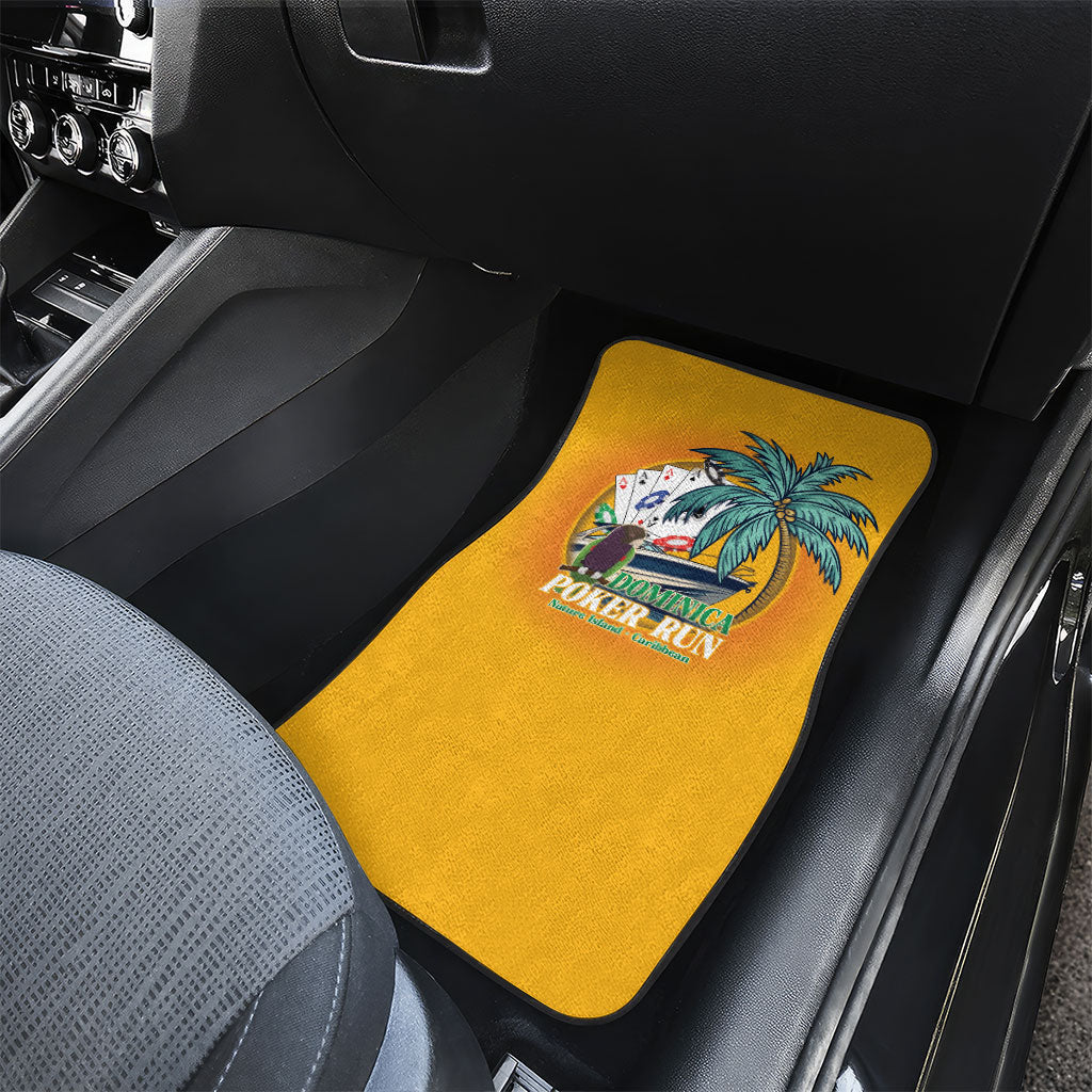 Poker Run Dominica 2026 Car Mats Nature Island Of Caribbean