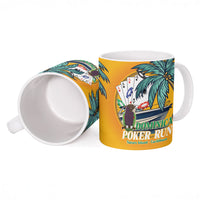 Poker Run Dominica 2026 Ceramic Mug Nature Island Of Caribbean