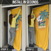 Poker Run Dominica 2026 Door Cover Nature Island Of Caribbean