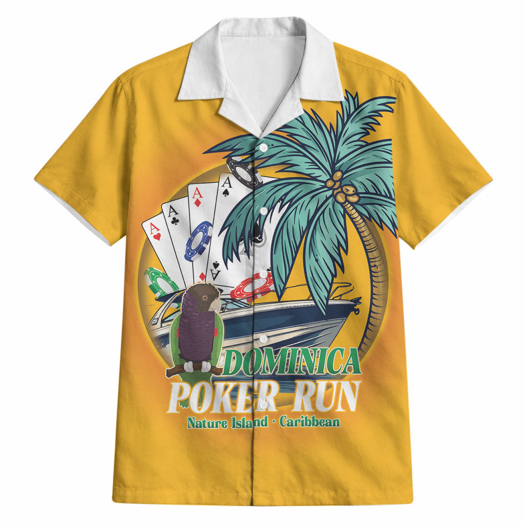 Poker Run Dominica 2026 Hawaiian Shirt Nature Island Of Caribbean