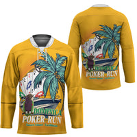 Poker Run Dominica 2026 Hockey Jersey Nature Island Of Caribbean
