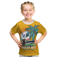 Poker Run Dominica 2026 Kid T Shirt Nature Island Of Caribbean