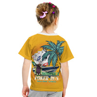 Poker Run Dominica 2026 Kid T Shirt Nature Island Of Caribbean