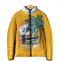Poker Run Dominica 2026 Padded Jacket Nature Island Of Caribbean