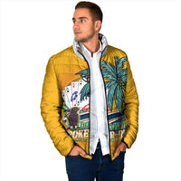 Poker Run Dominica 2026 Padded Jacket Nature Island Of Caribbean