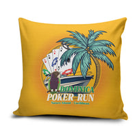 Poker Run Dominica 2026 Pillow Cover Nature Island Of Caribbean