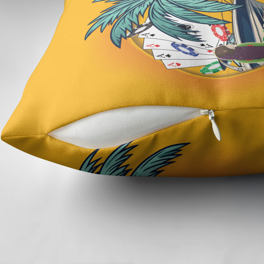 Poker Run Dominica 2026 Pillow Cover Nature Island Of Caribbean