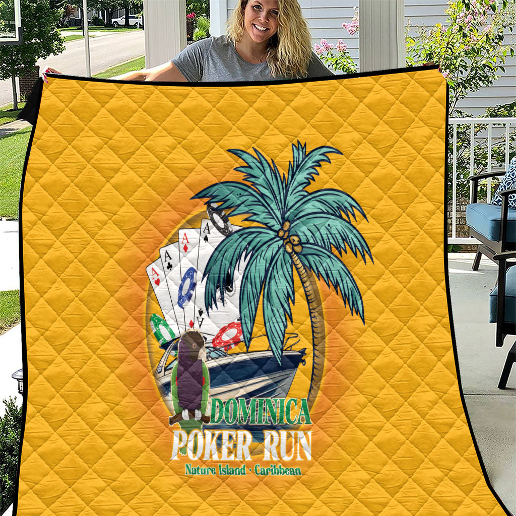 Poker Run Dominica 2026 Quilt Nature Island Of Caribbean