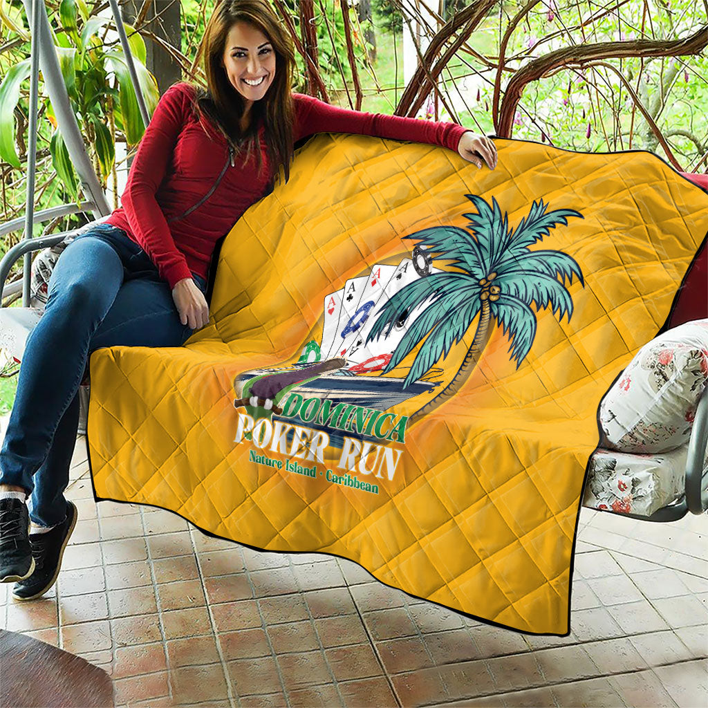 Poker Run Dominica 2026 Quilt Nature Island Of Caribbean