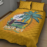 Poker Run Dominica 2026 Quilt Bed Set Nature Island Of Caribbean