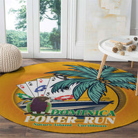 Poker Run Dominica 2026 Round Carpet Nature Island Of Caribbean
