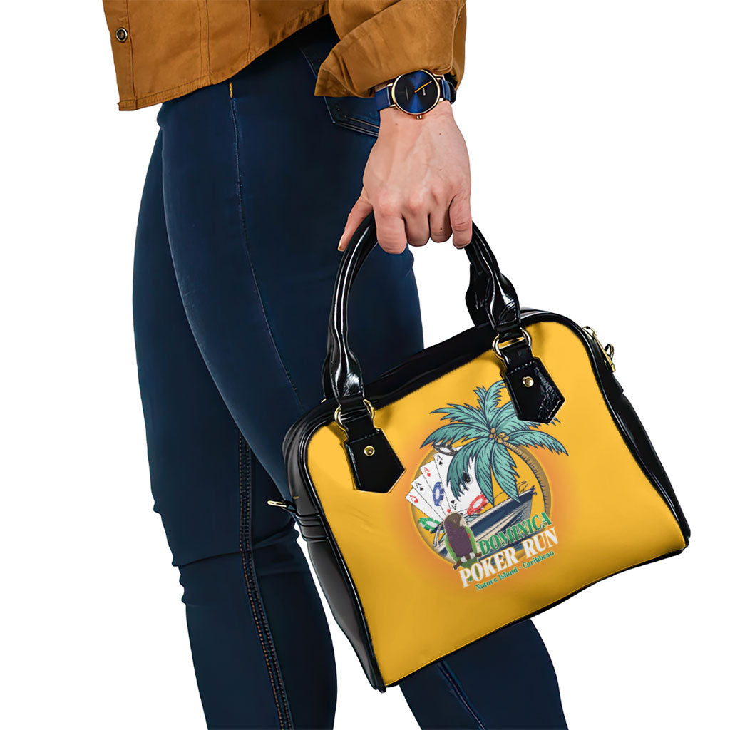 Poker Run Dominica 2026 Shoulder Handbag Nature Island Of Caribbean