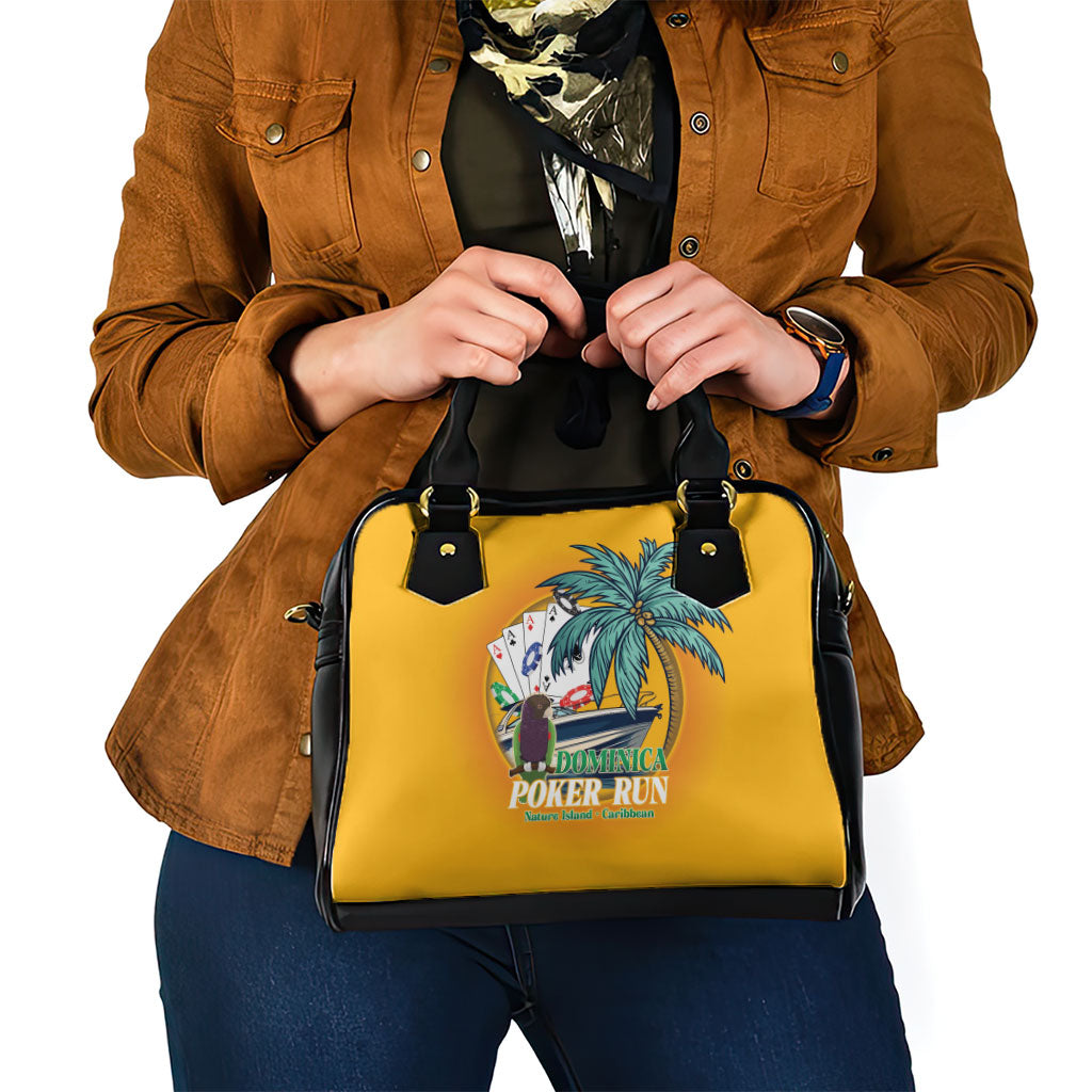 Poker Run Dominica 2026 Shoulder Handbag Nature Island Of Caribbean